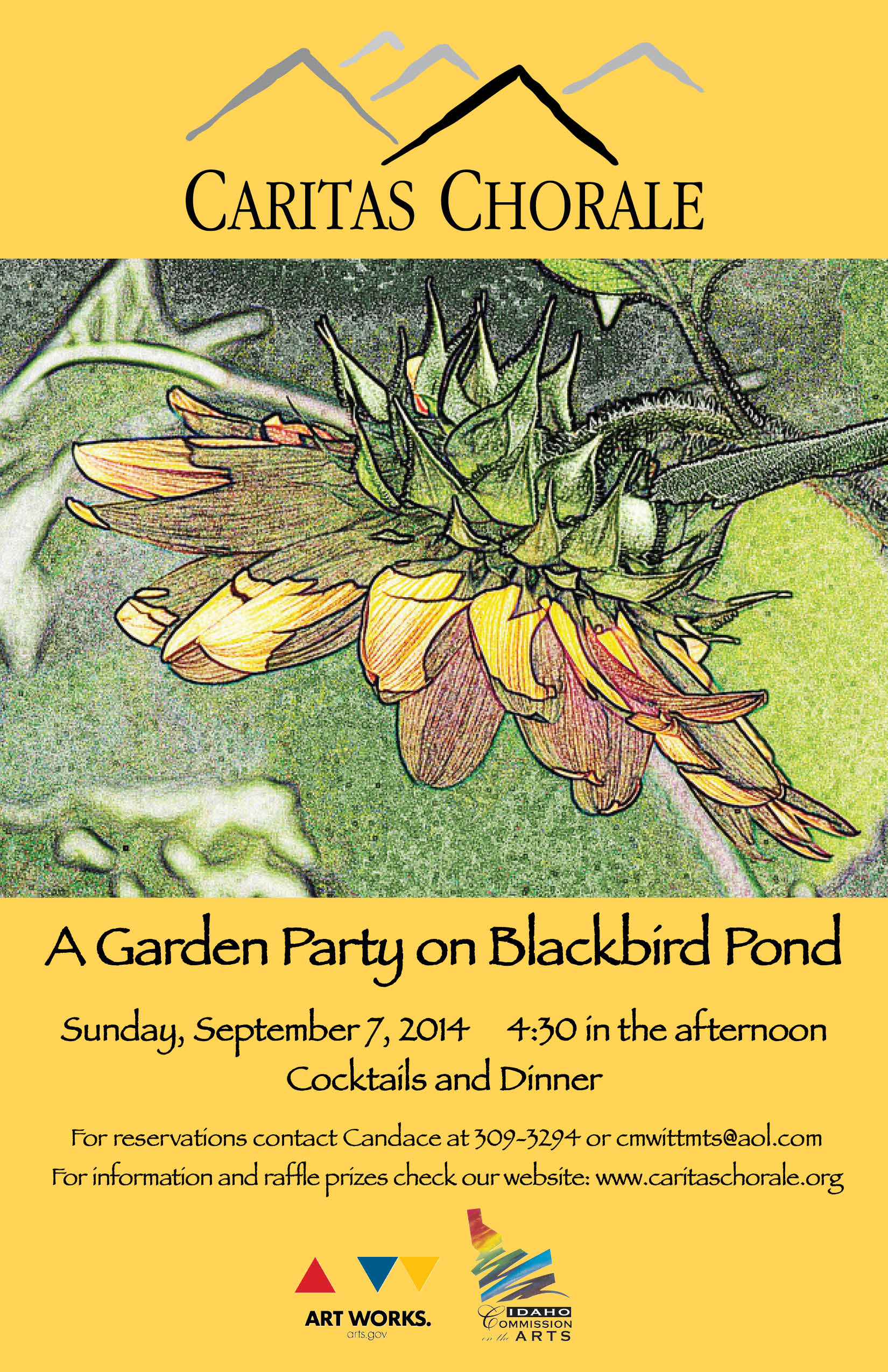 CC-Garden Party Poster